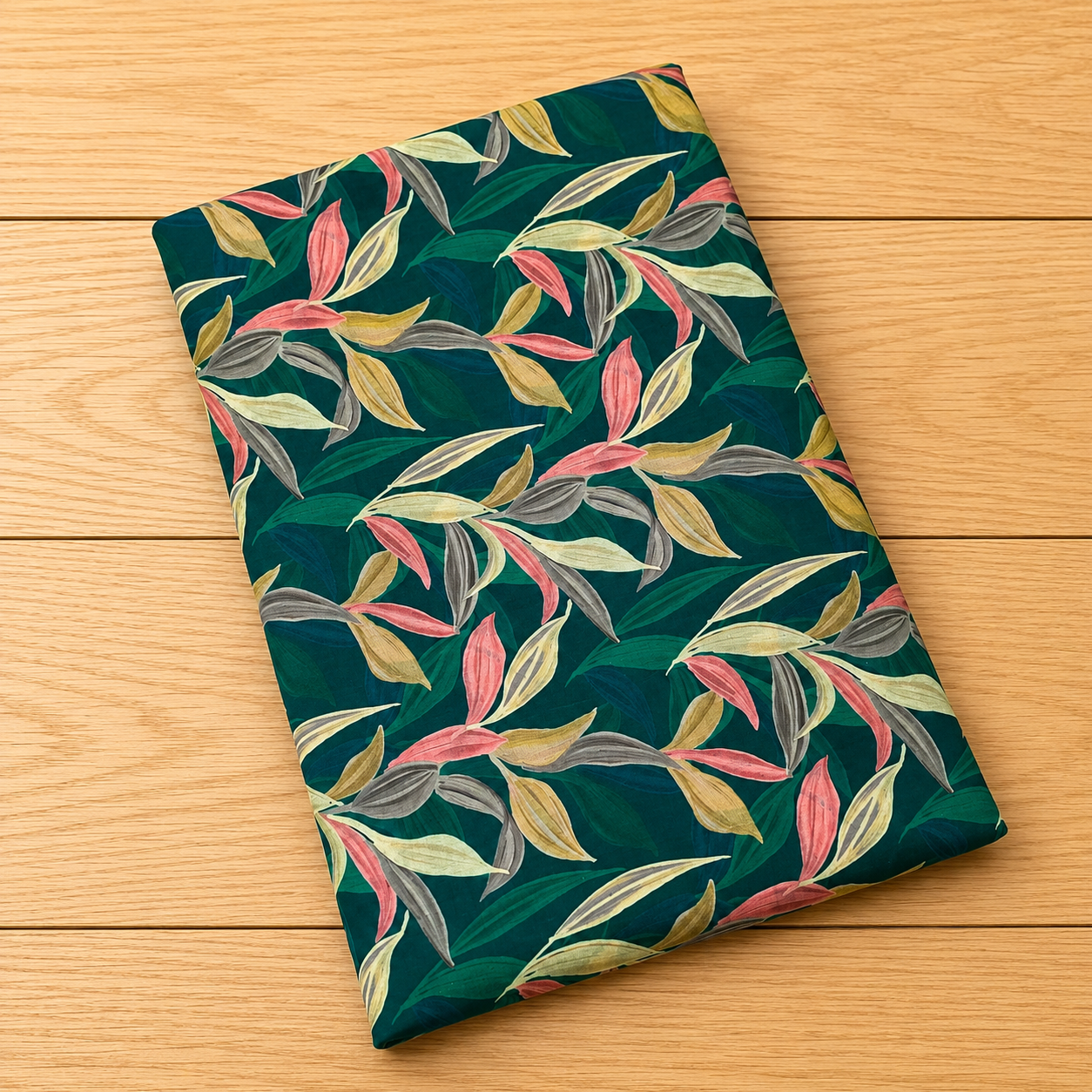 Cotton green suit