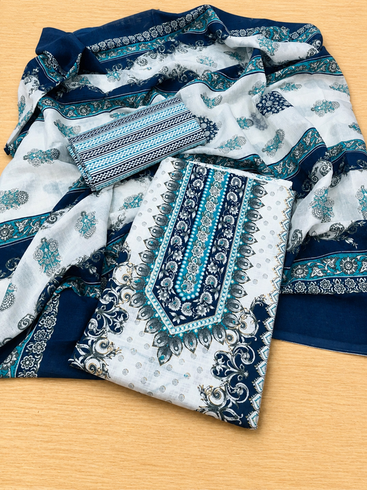 Matching Cotton Suit Set