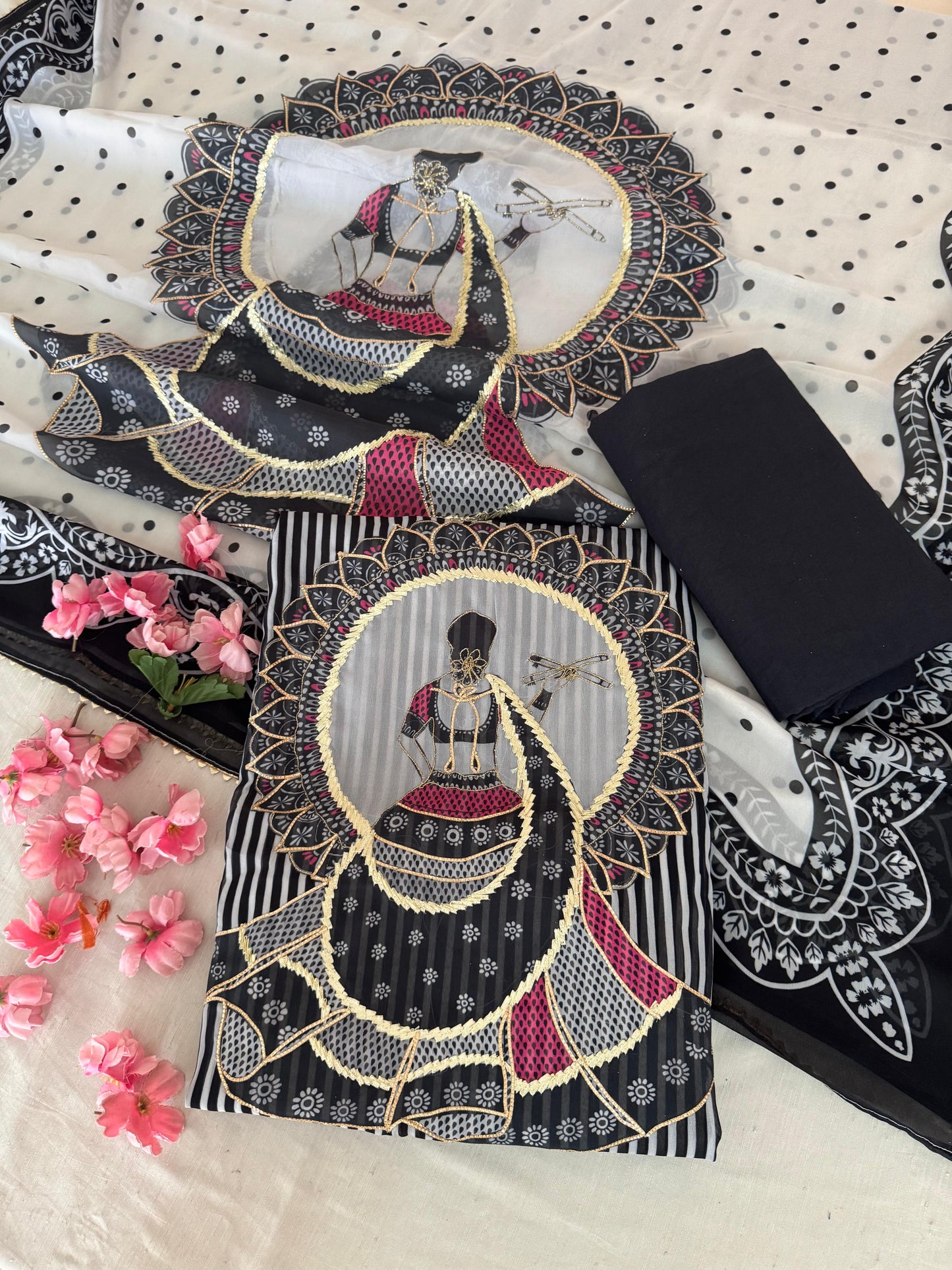 Doll Print Georjatt Suit Set