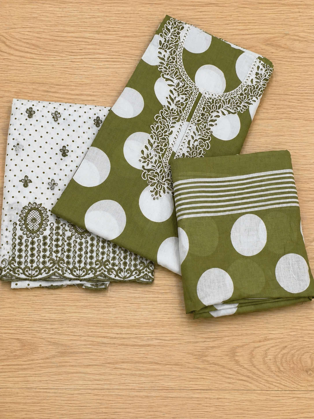 Hand made cotton suit