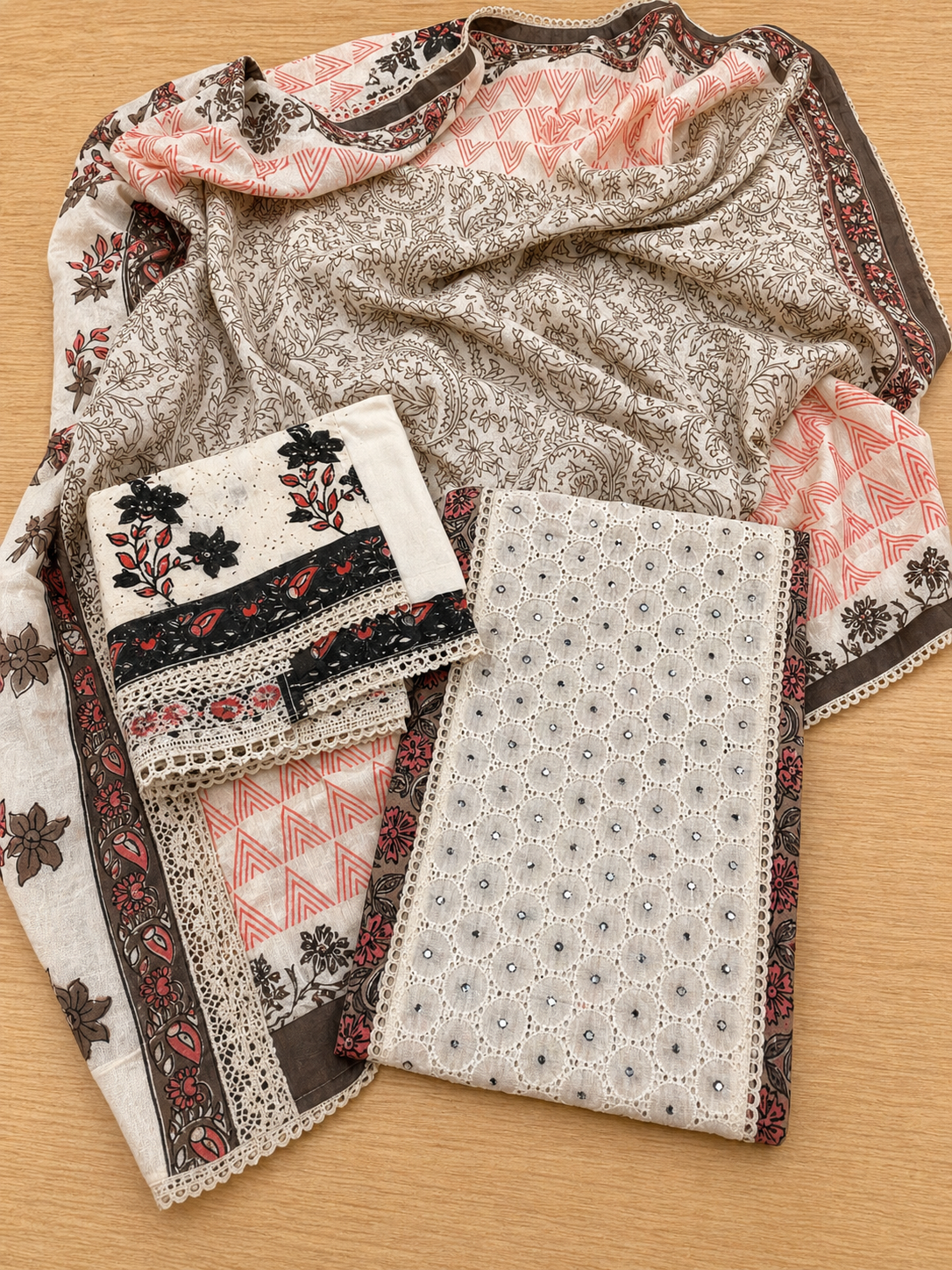 Designer Cotton Suit Set