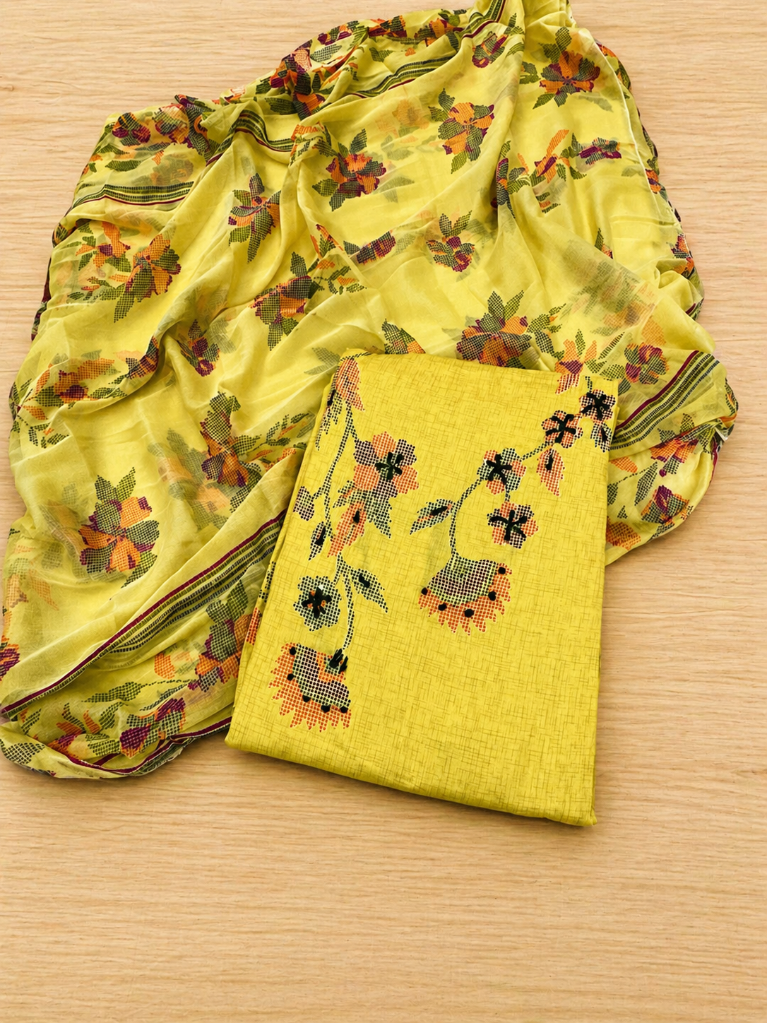 Luxury Printed Suit set
