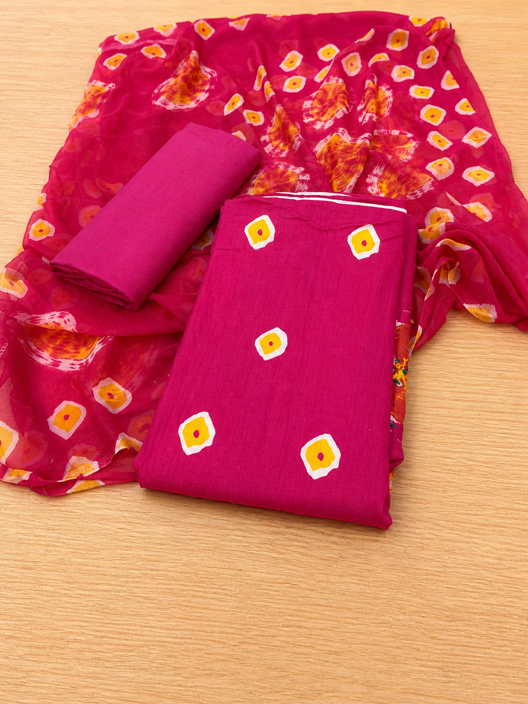 Vibrant Cotton Suit Set
