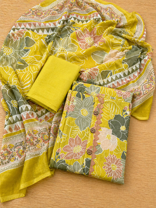 Fine Cotton Suit Set