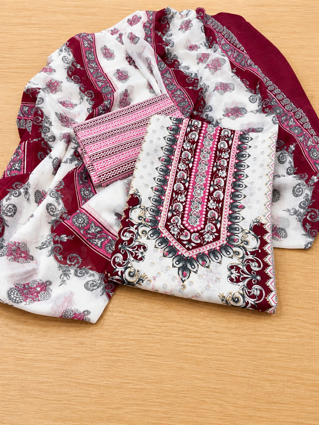 Matching Cotton Suit Set