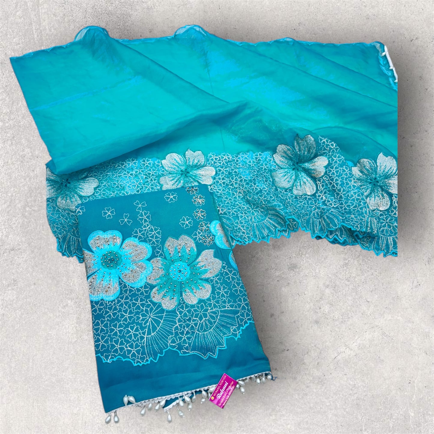 Silk Suit set with designer dupatta