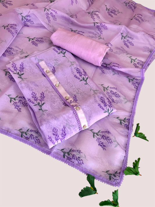Shreya Organza Cutwork Suit Set