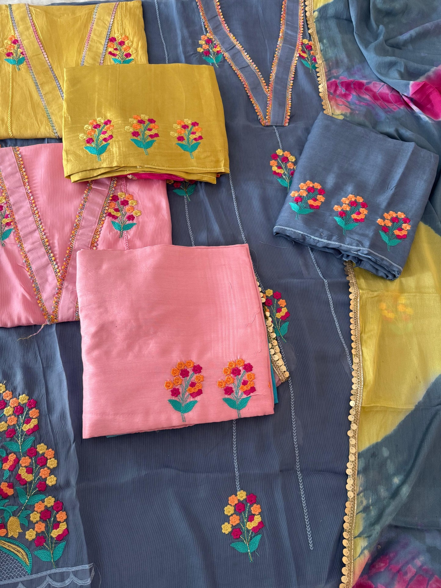 Handwork Pakistani Cotton Suit"- Pakistani style suit