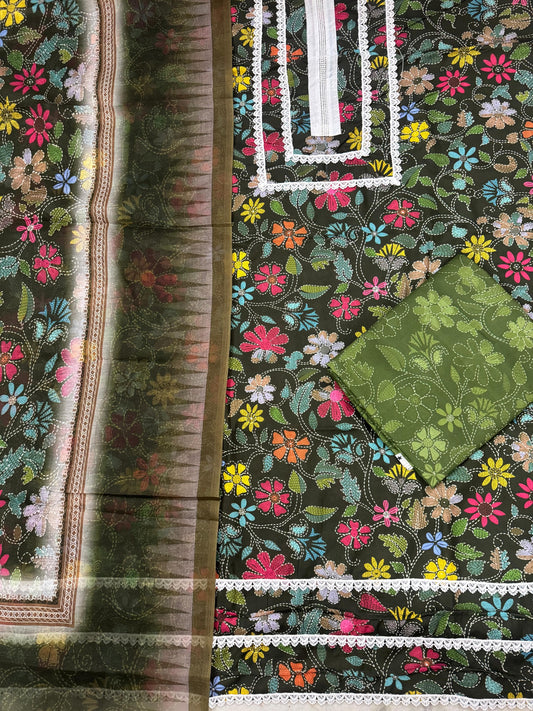 Cotton Fabric - Multicolor Floral Prints