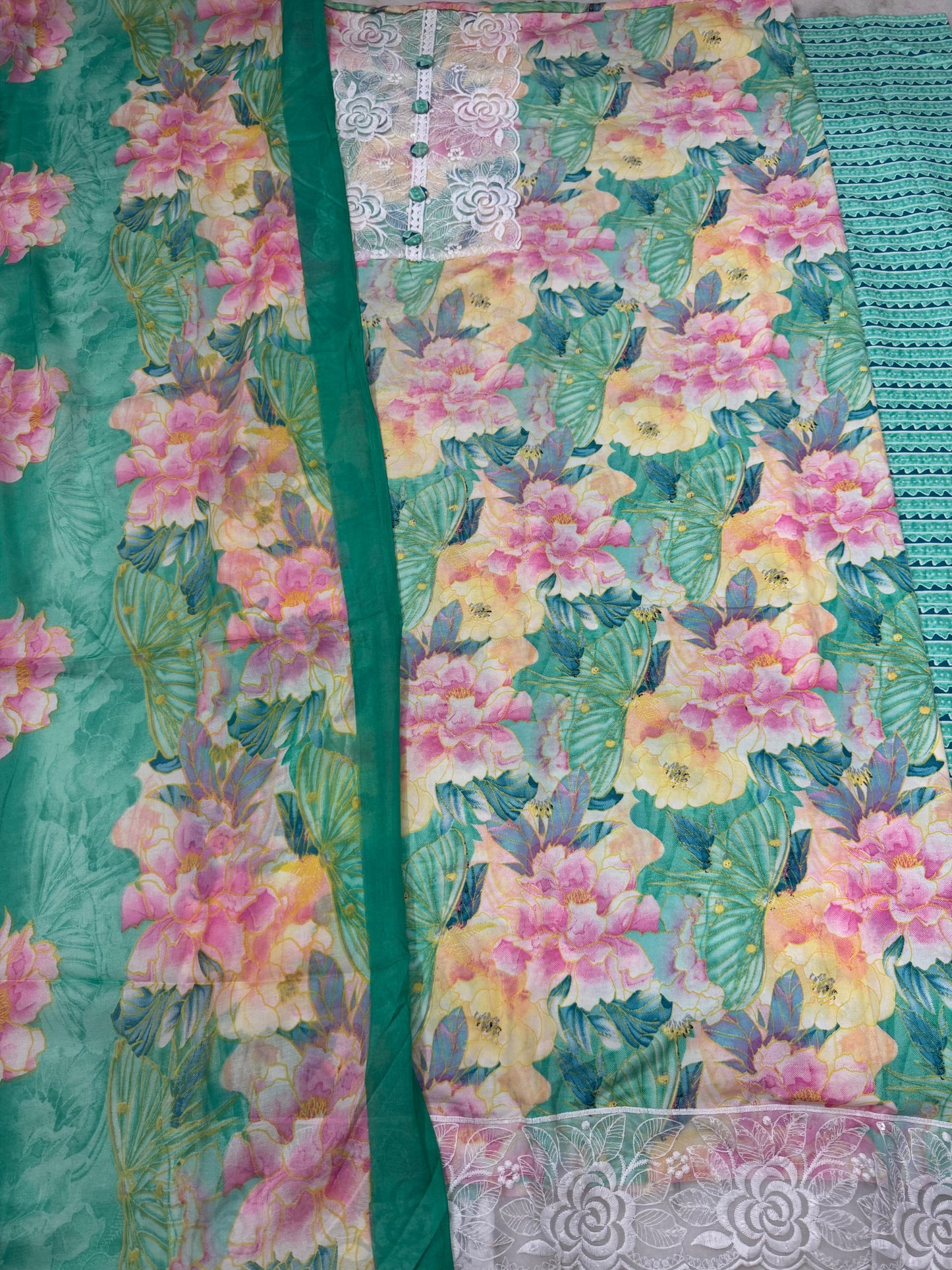 Cotton Dupatta Suit