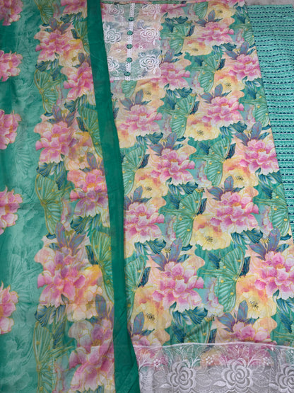 Cotton Dupatta Suit